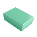 Teal Cotton Filled Boxes #32 | Gems on Display