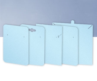 Shimmer Blue Cards