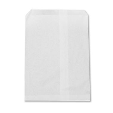 White Paper Gift Shopping Bags, 100 Per Pack, 5" x 7"