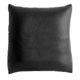 Black Leatherette Jewelry Bracelet / Watch Pillow