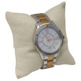 Tan Linen Jewelry Watch / Bracelet Pillow 
