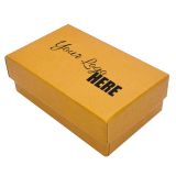 Premium Orange Cotton Filled Jewelry Gift Boxes #21