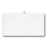 White Leatherette Standard Size Jewelry Tray Liner