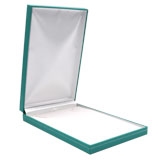 Teal Necklace Box | Bulk Necklace Boxes | Gems on Display