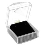 Clear Crystal style Lucite Jewelry Earring Boxes 