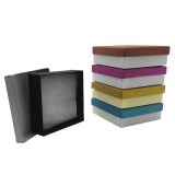 Multi-Color Cotton Filled Jewelry Gift Boxes 3.5