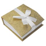 Gold Bangle & Watch Gift Box | Gold and White Gift Box