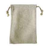 Drawstring Linen Pouches (Med.)