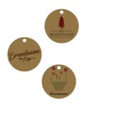 Custom Printed Hang Tag (1-1/2 in. dia.) | Jewelry Tags Wholesale