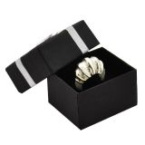 Bow Tie Ring Box | Ribbon Jewelry Box | Gems on Display