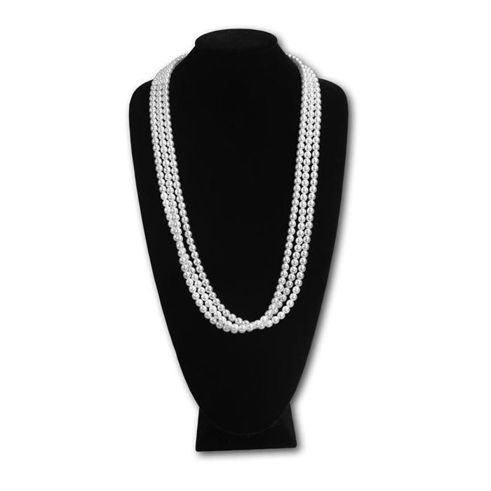 Black Velvet Jewelry Necklace Display Stand 18