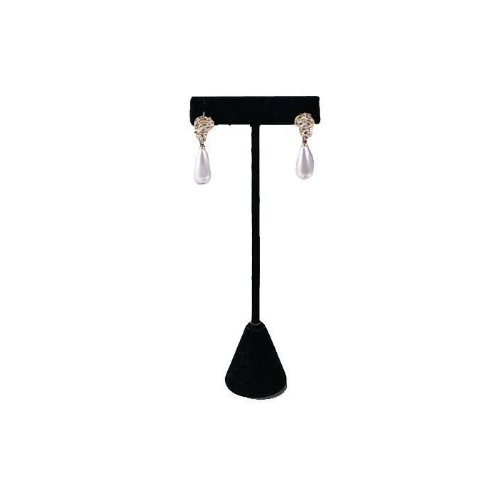 Black Velvet Jewelry Earring T Stand, 5-3/4