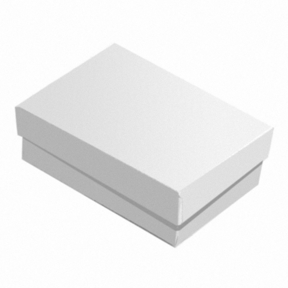 New Boxes 4-6-12 Packs White Swirl Cotton Filled Jewelry Packaging Gift Boxes 